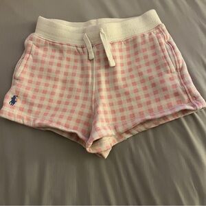 Ralph Lauren Pink Gingham Shorts
